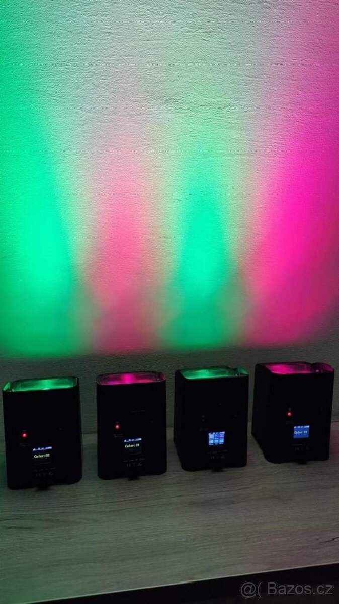 Led Par bateriové - 12