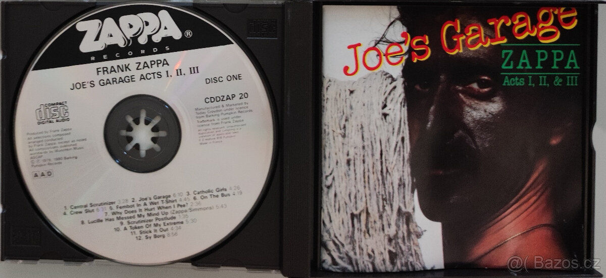 CD Frank Zappa: Různá alba - 12