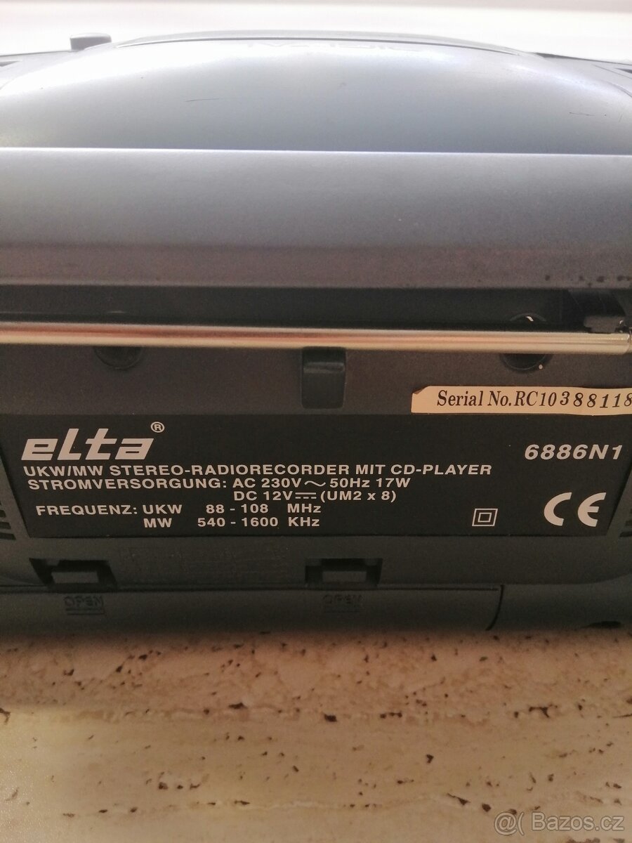 Rádiomagnetofon ELTA - 12