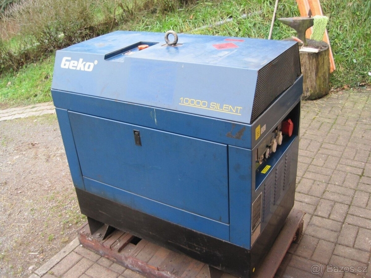 Generátor, elektrocentrála, diesel, Geko - 12