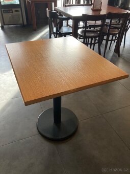 Zidle Thon s podruckou/bez podrucky, bukove stoly. - 12