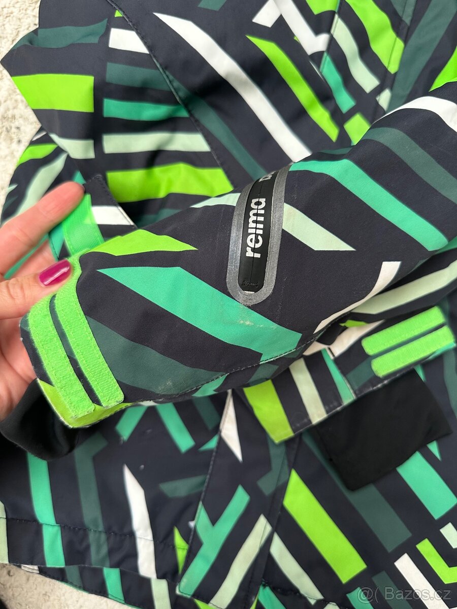 Dětská zimní i lyžařská bunda Reima Kairala vel 116 pro 6 le - 12
