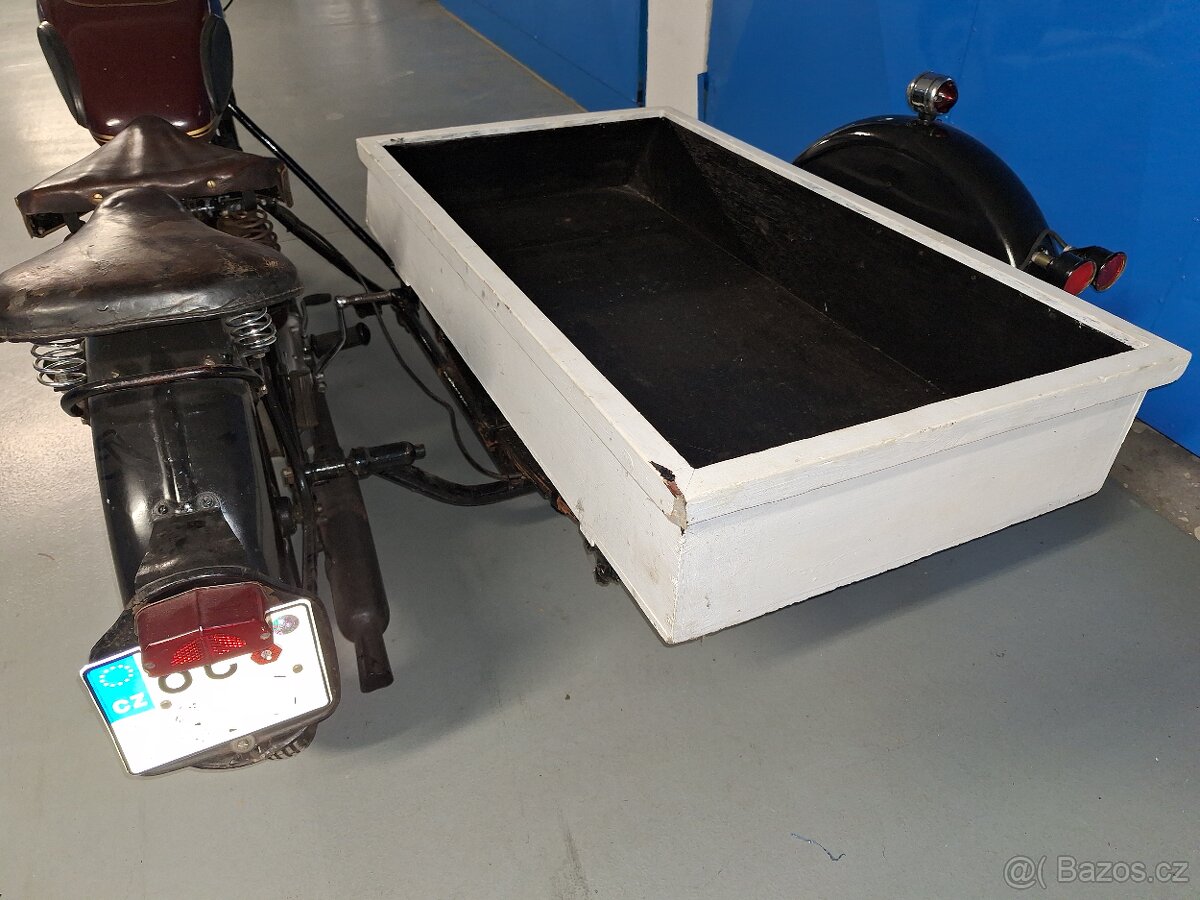 Ariel V.B.600 sidecar 1954 - 12