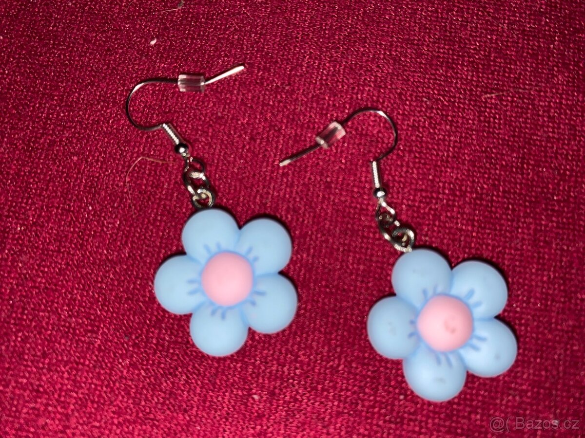 Korálkové naušnice - více variant - 12