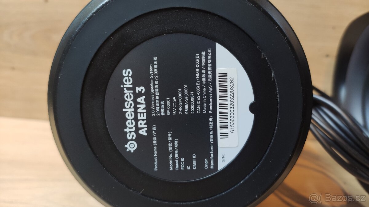 Predám PC reproduktory Steelseries Arena 3 - 12