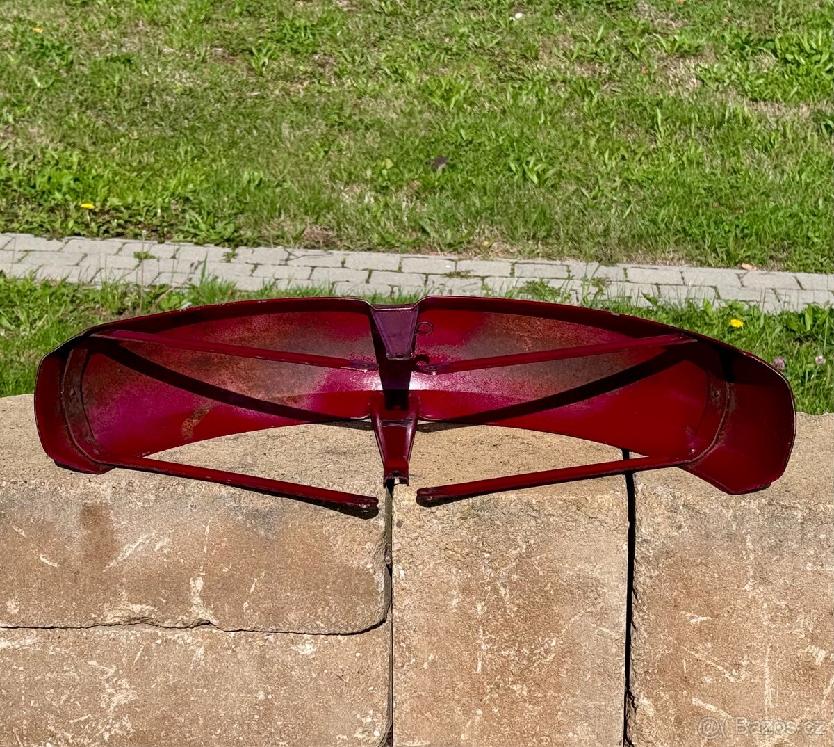 Jawa 350, CZ - přední blatník - 12