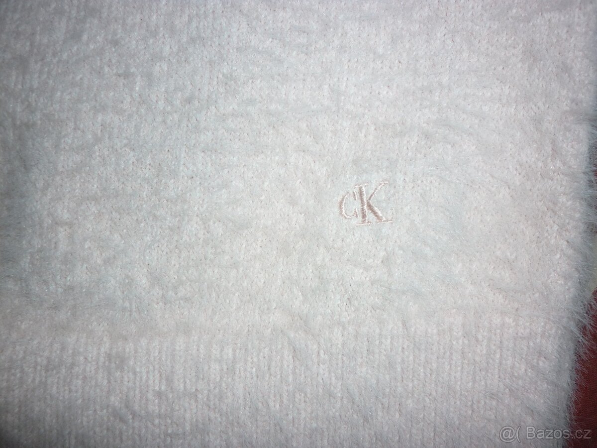 Baby růžový dámský svetřík / pulovr Calvin Klein - 12