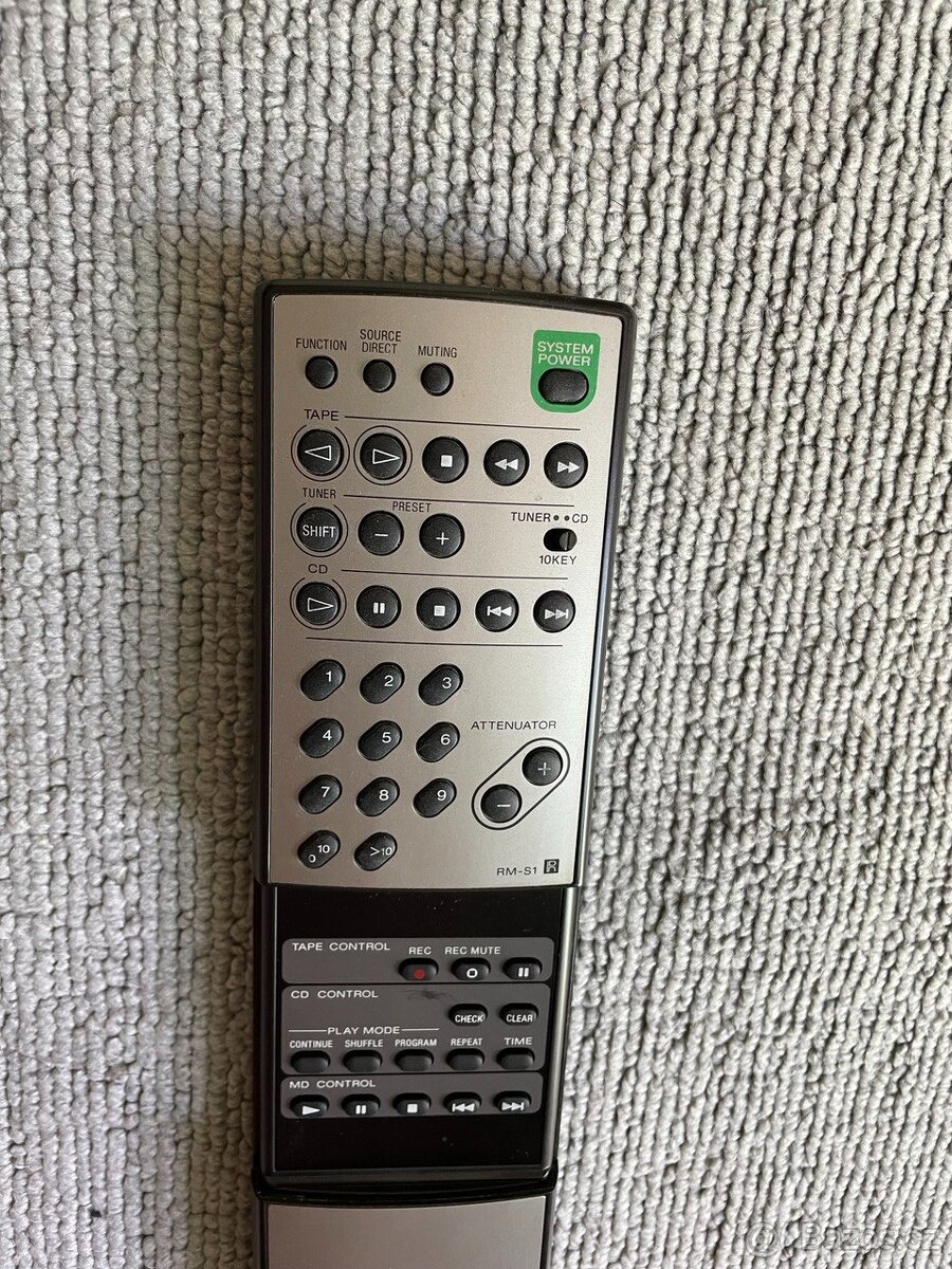 Receiver SONY STR-S1 z řady SCALA, top midi, RDS EON, PTY - 12