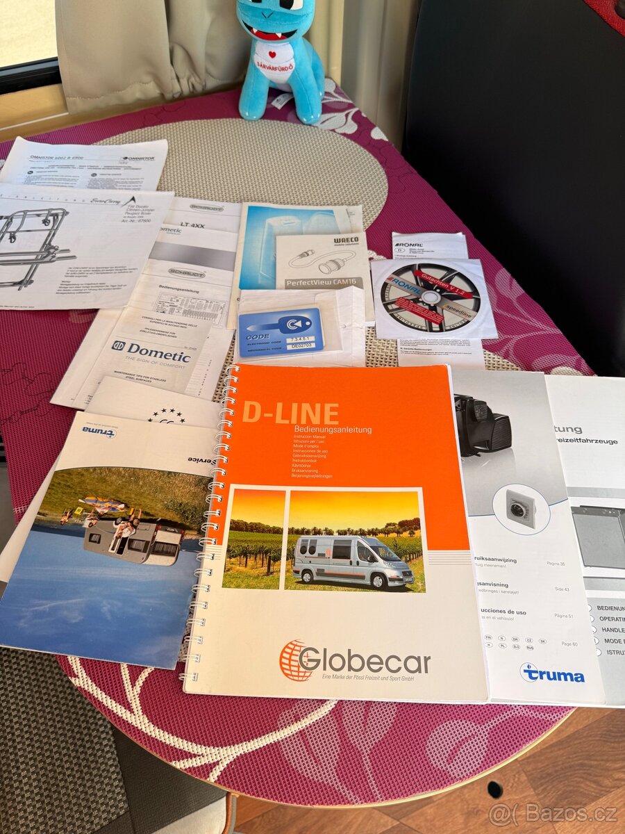 Prodám obytnou dodávku-vestavbu Globecar Campscout - 12