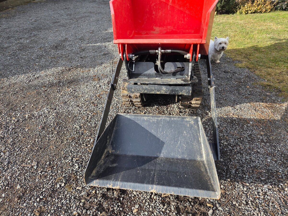 Pásový dumper HECHT 2960, zánovní v záruce - 12