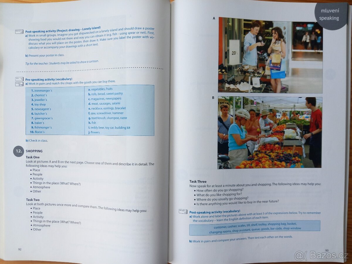 CAMBRIDGE-učebnice angličtiny - k maturitě bez obav + CD - 12