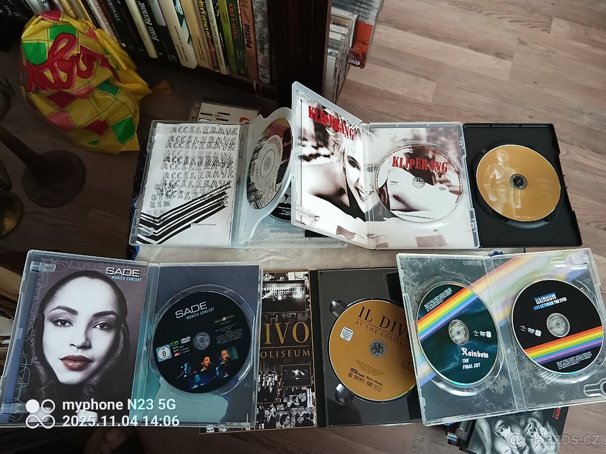 Hudební DVD blu-ray pop rock metal - 12