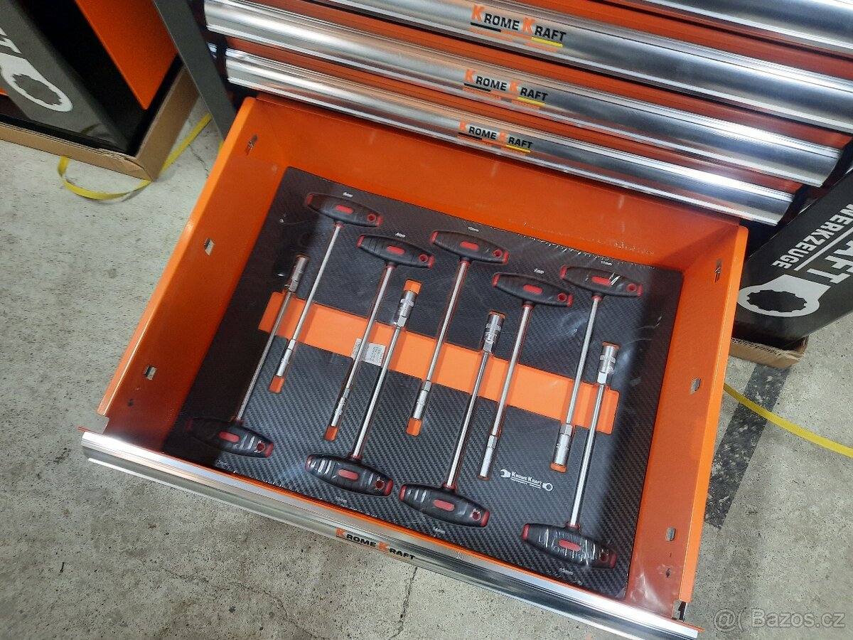 Dílenský vozík - 8 plných šuplíku - 12