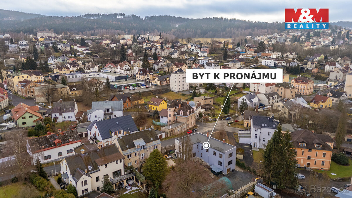 Pronájem bytu 3+1, 93 m², Jablonec nad Nisou, ul. Sokolí - 12