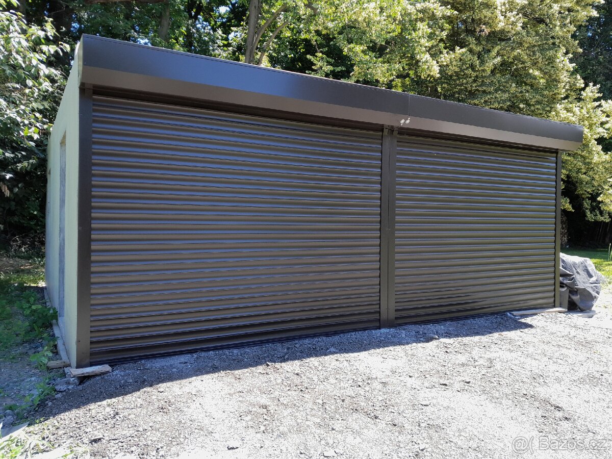 Rolovací vrata zateplené nové i montaž - 12