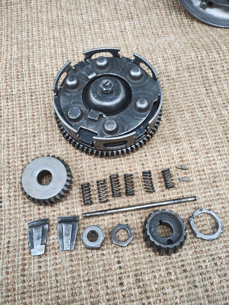 Prodám díly motoru Fichtel & Sachs 98 Wanderer, DKV, NSU - 12