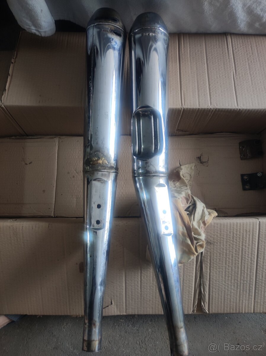Originál výfuky BMW R60/5 - 12