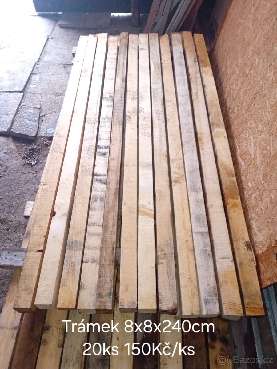 Prkna,fošny,trámy,levně - 12