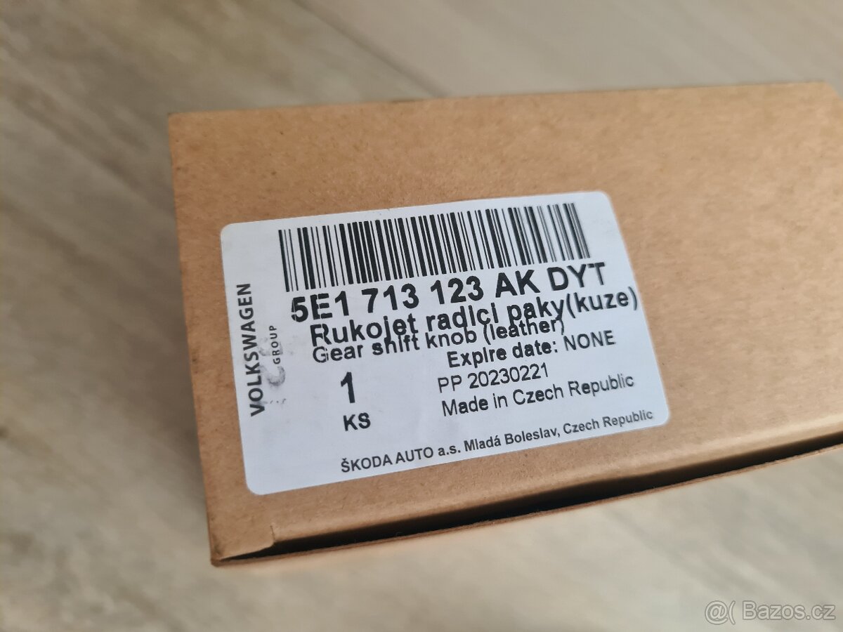 NOVÁ Řadící páka (řadička DSG) Octavia 3 -ORIGINÁL - 12
