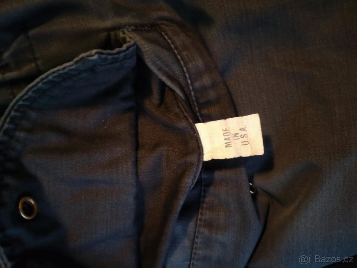 BUNDA PARKA M65 ALPHA INDUSTRIES XXL/R ČERNÁ - 12