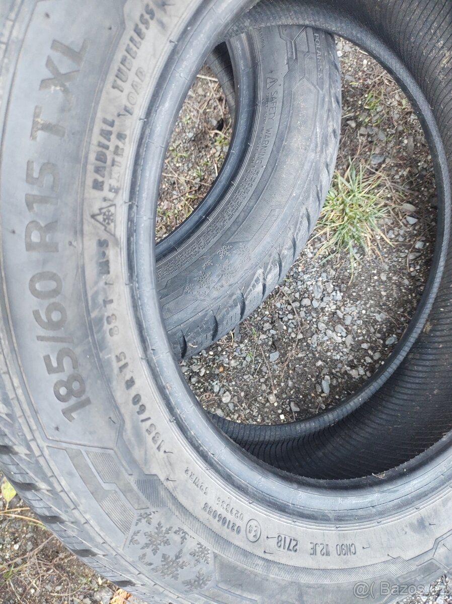 185/60 R15 M+S ZIMNÍ BARUM POLARIS - 12