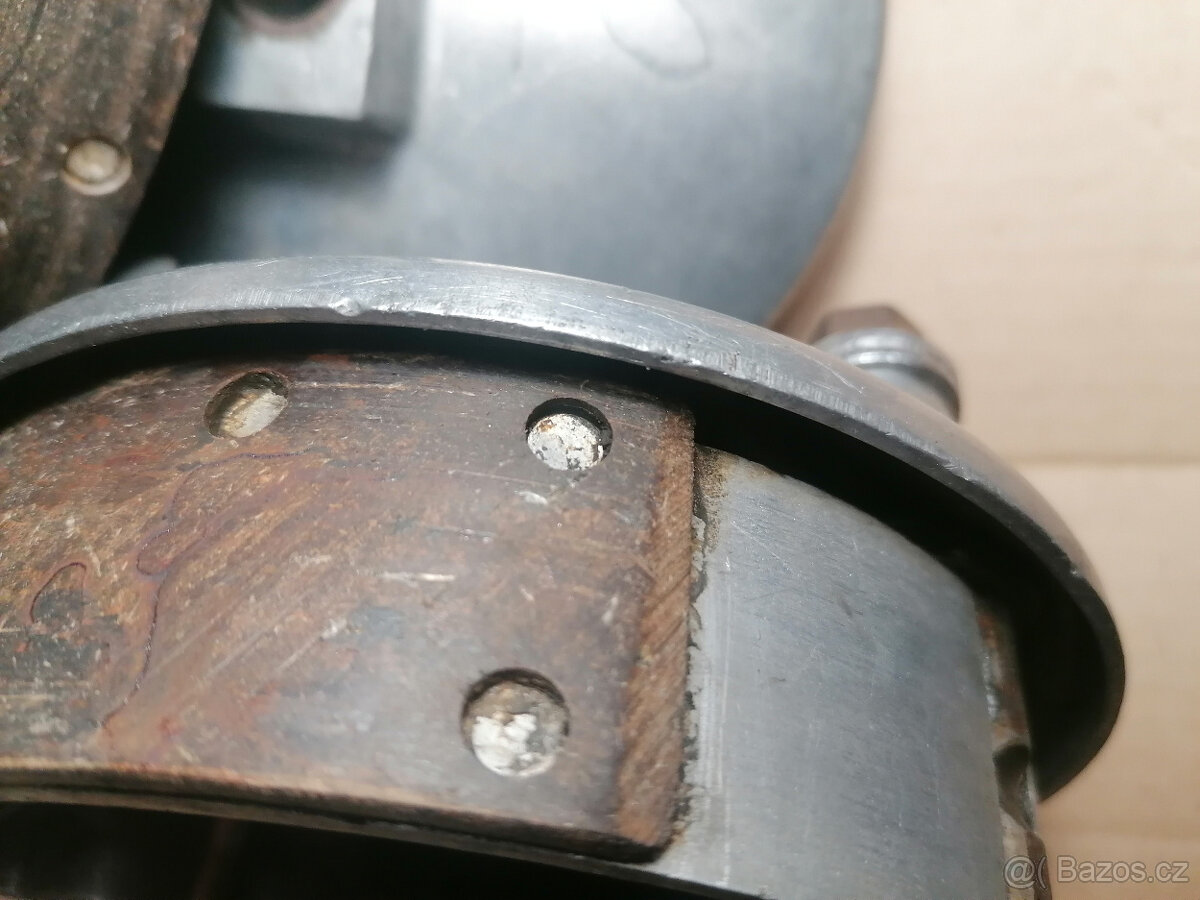 Prodám brzdové štíty na skútr ČZ 175-501,502, ..prase - 12