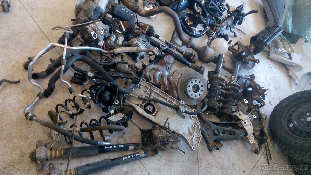 Náhradní díly VW Golf VI 1,4 16V 59kW - 12