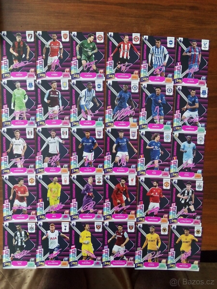 Prodám fotbalové karty - 12