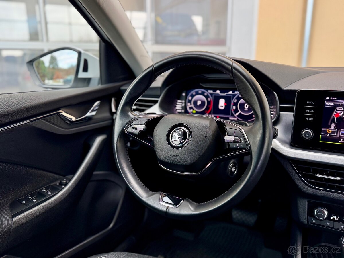 Škoda Scala 1.5TSI DSG STYLE 57 000km, ČR 1 majitel DPH - 12