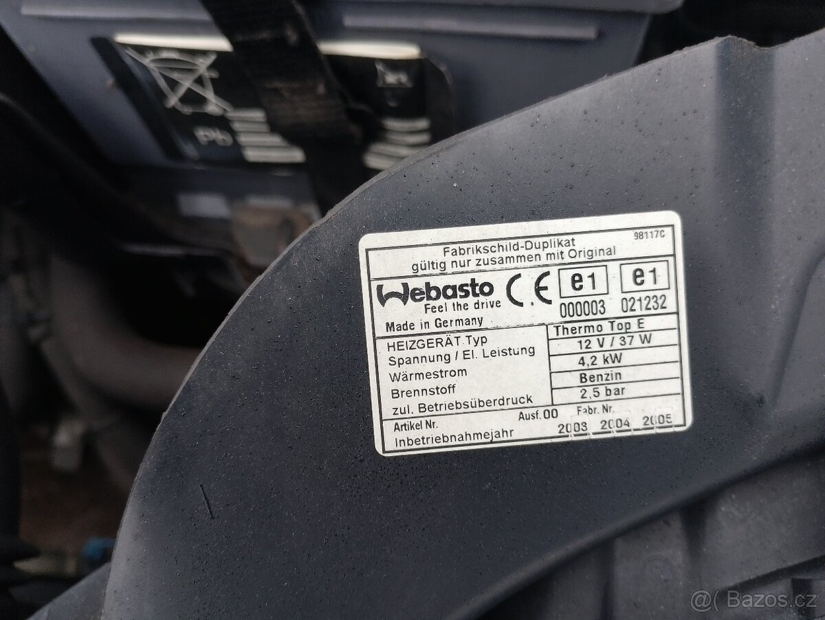 FIAT PANDA 1.2, KLIMA, WEBASTO , DOVOZ NĚMECKO - 12