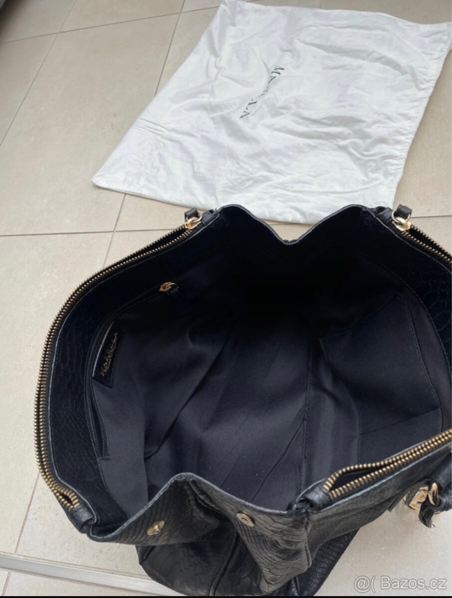 Černá kožená dámská kabelka Marella - 12