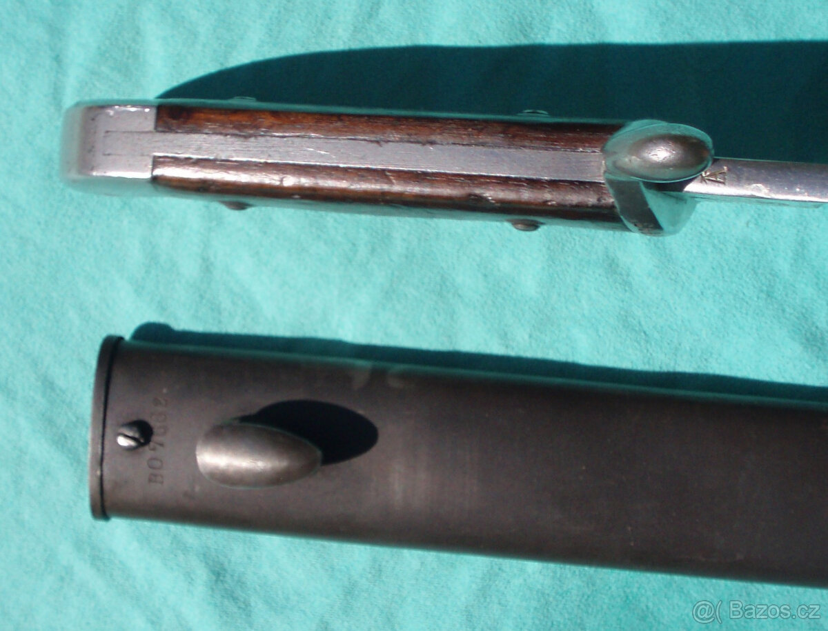 Argentinská vojenská mačeta/tesák M1909 - 12