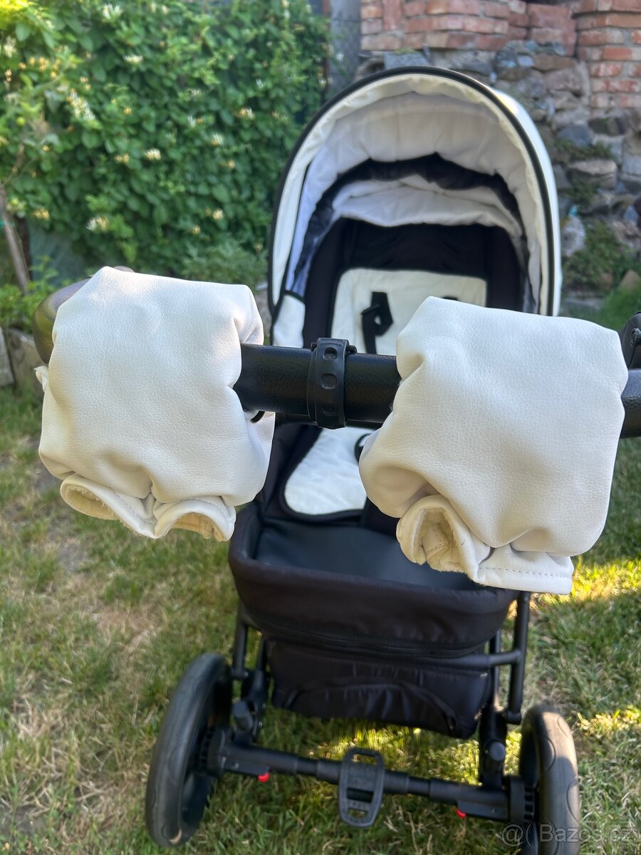 Kočárek + autosedačka s isofix základnou - 12