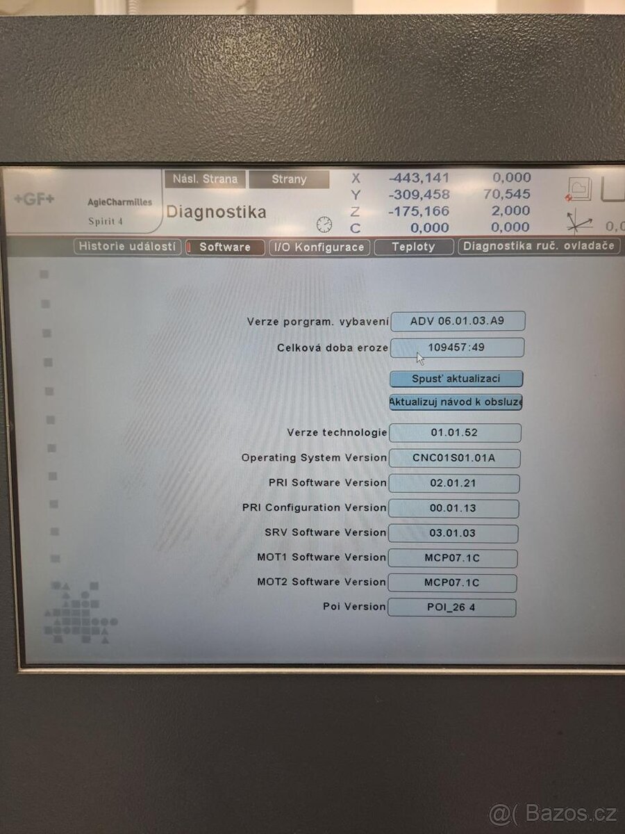 Elektroerozivní drátová řezačka AGIE AGIETRON SPIRIT - 12