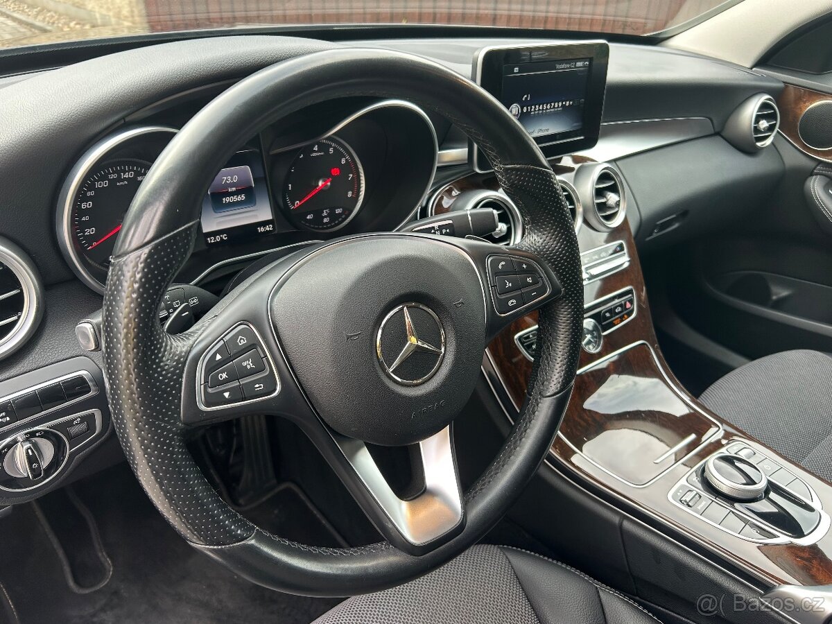 Mercedes-Benz C180 7g 115kw 12/2015 výbava, ČR, servis - 12