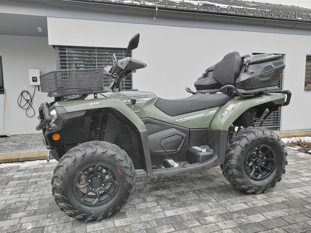 cfmoto x520 gladiátor bílá spz - 12