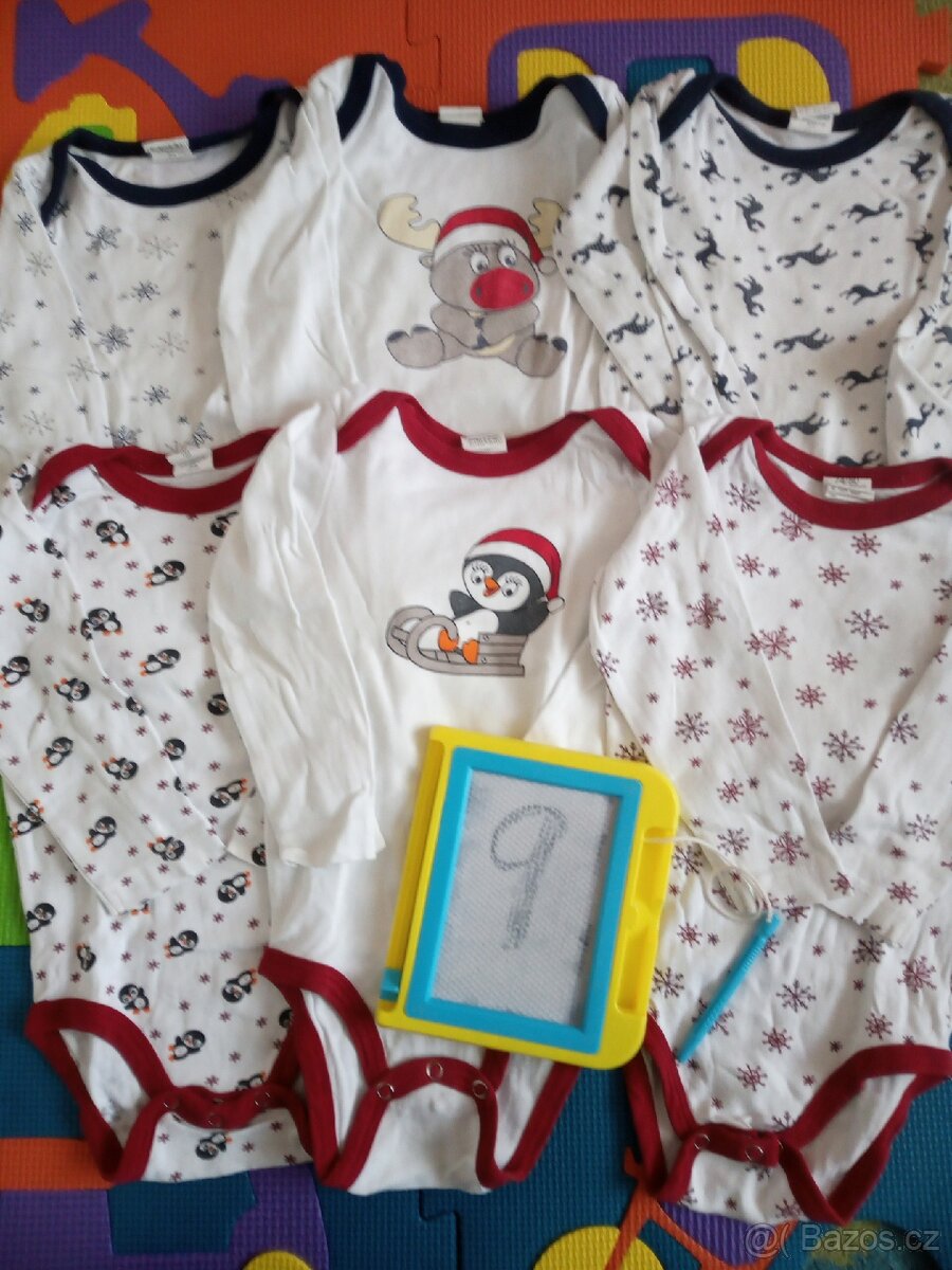 Trička, body dl. r. Kluk - 12