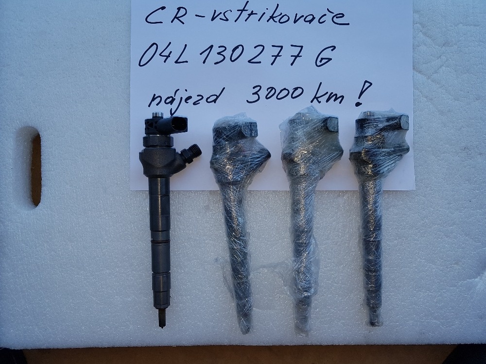 vw T5 revidované vstřikovače 2,5 TDi a 1,9 TDI možno sada - 12