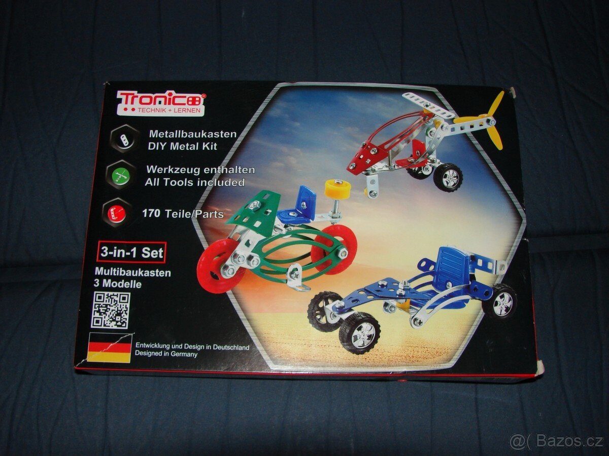 Velká kuličková dráha, Elektrostavebnice, Merkur, Pinball - 12