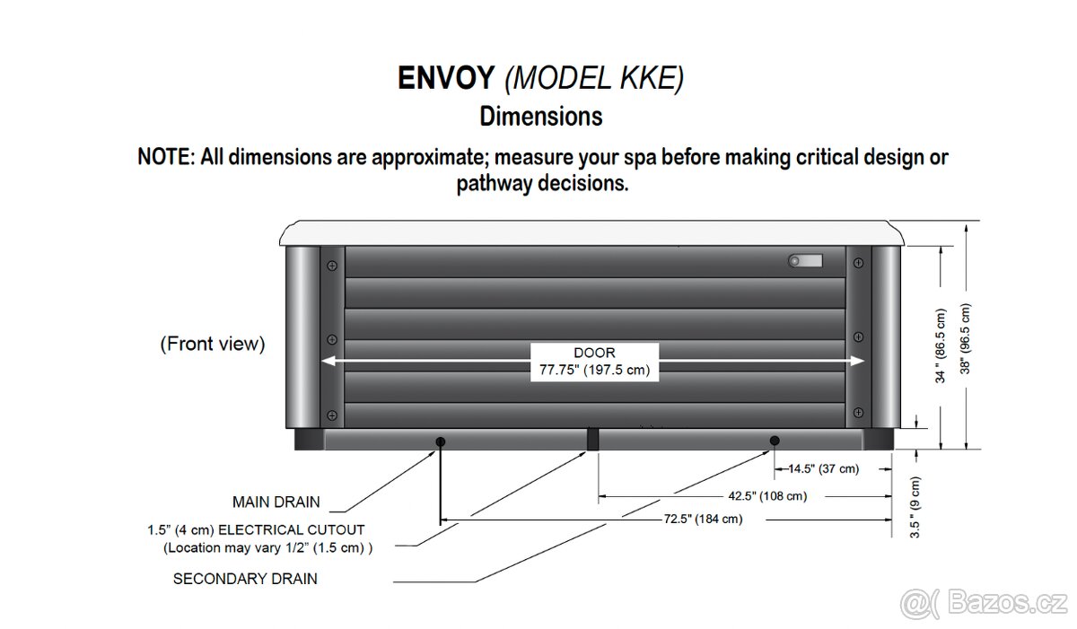 Vířivá vana Envoy HotSpring - 12