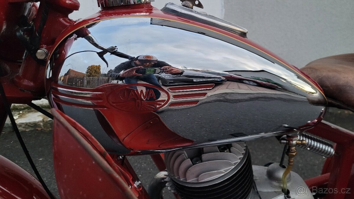 Jawa 250 Pérák, rok 1948, Janeček - 12