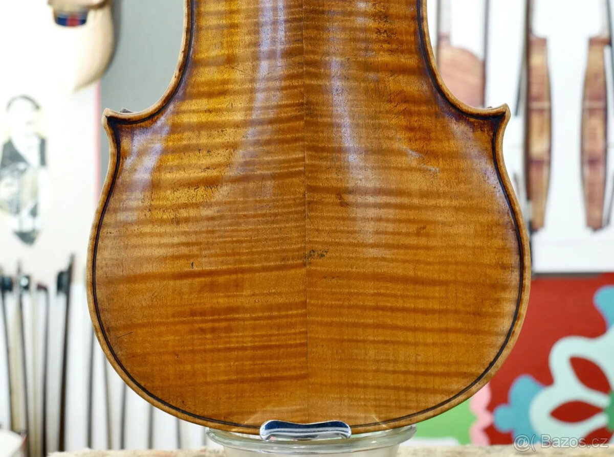 Velmi kvalitní mistrovská houslová etiketa .Januarius Gaglia - 12