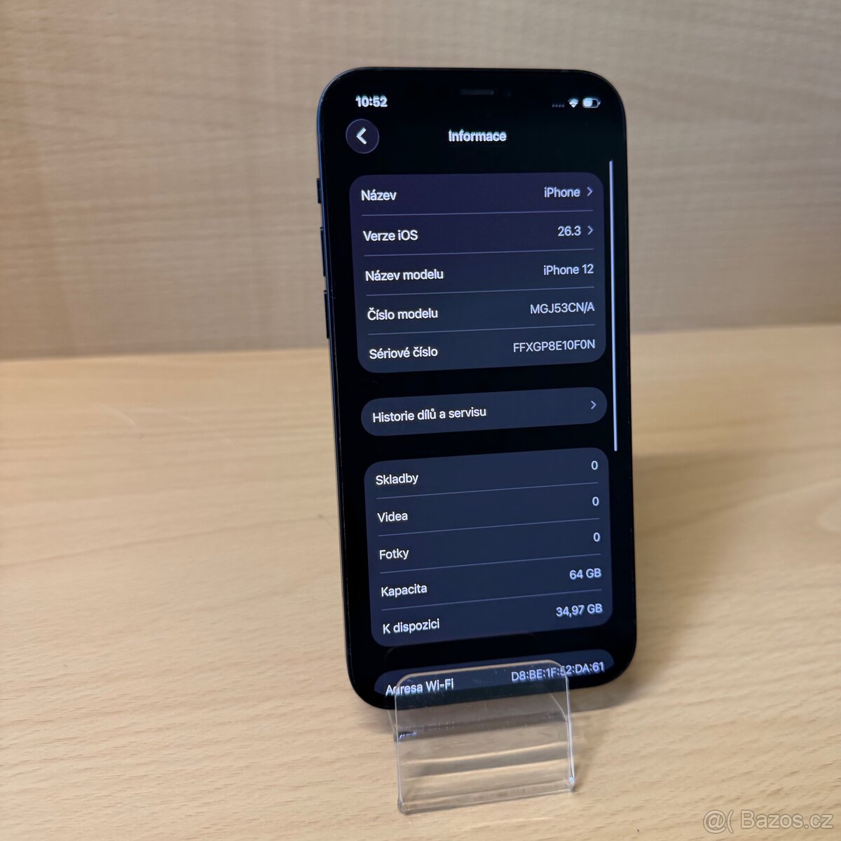 iPhone 12 64GB, černý (rok záruka) - 12