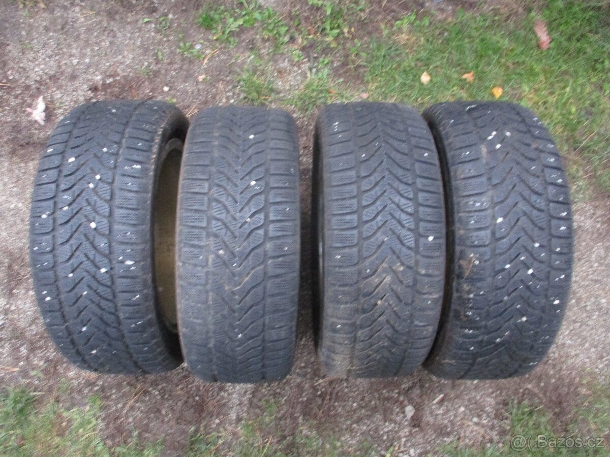 Alu kola 5x100 R15 pneu zimní 195/50 R15 - 12