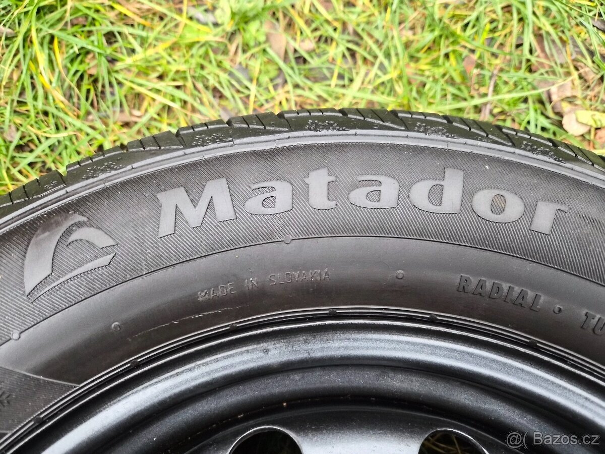 Kompletní zimní ocelová kola ŠKODA - 195/65 R15 - 5x100 - 12