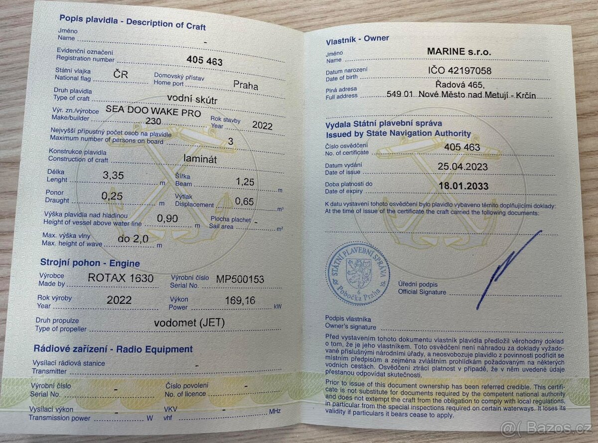 Seadoo Wake Pro 230 - 2023 - 38 Mth - 12