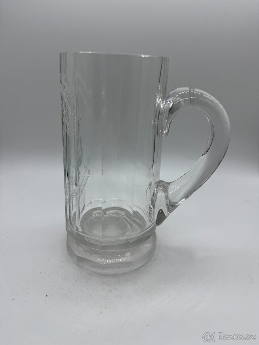 Sběratel nabízí staré pivní sklenice - 12