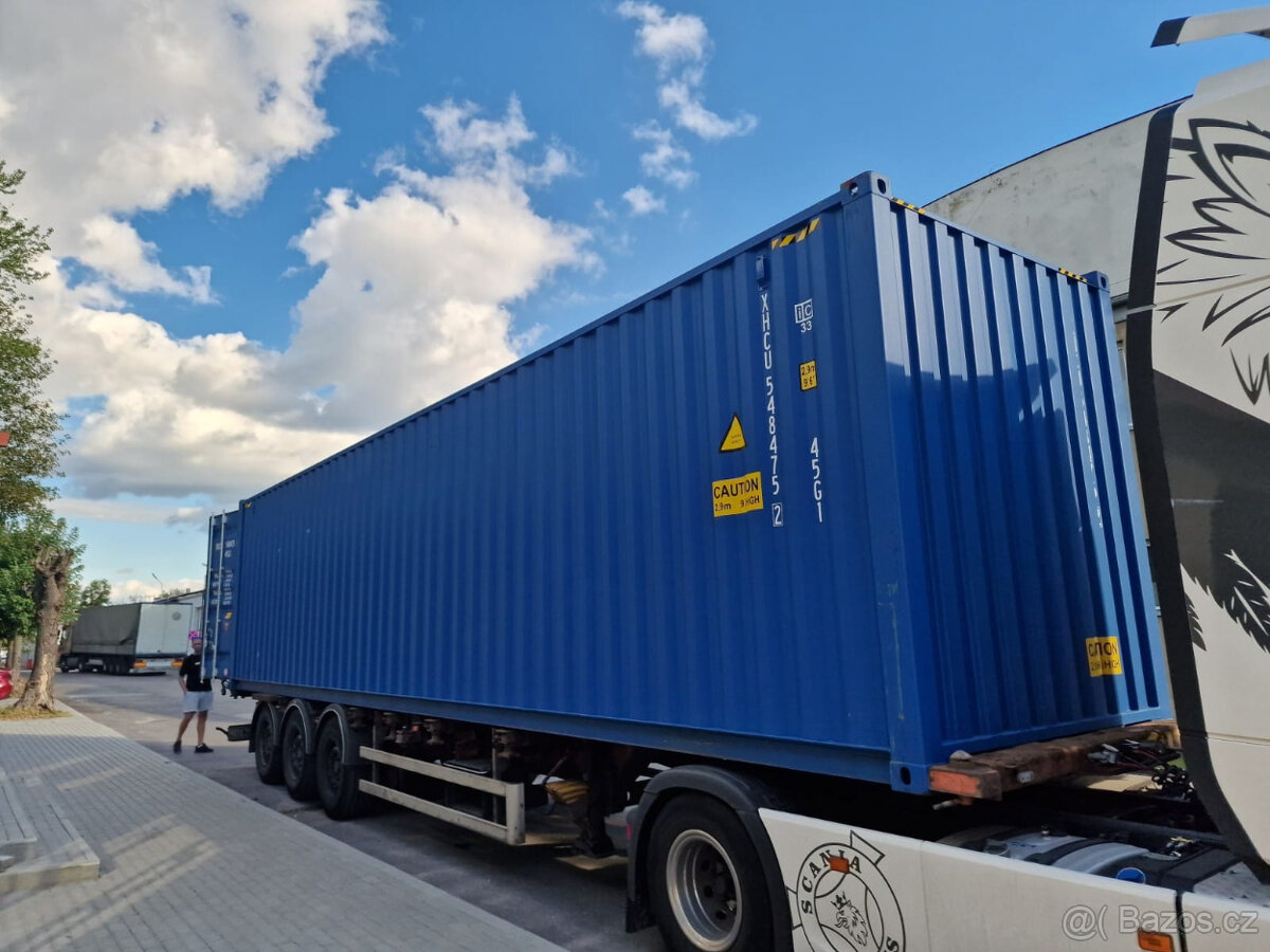 Nový lodní kontejner rv 2024 one way dv20" HC 40" - 12