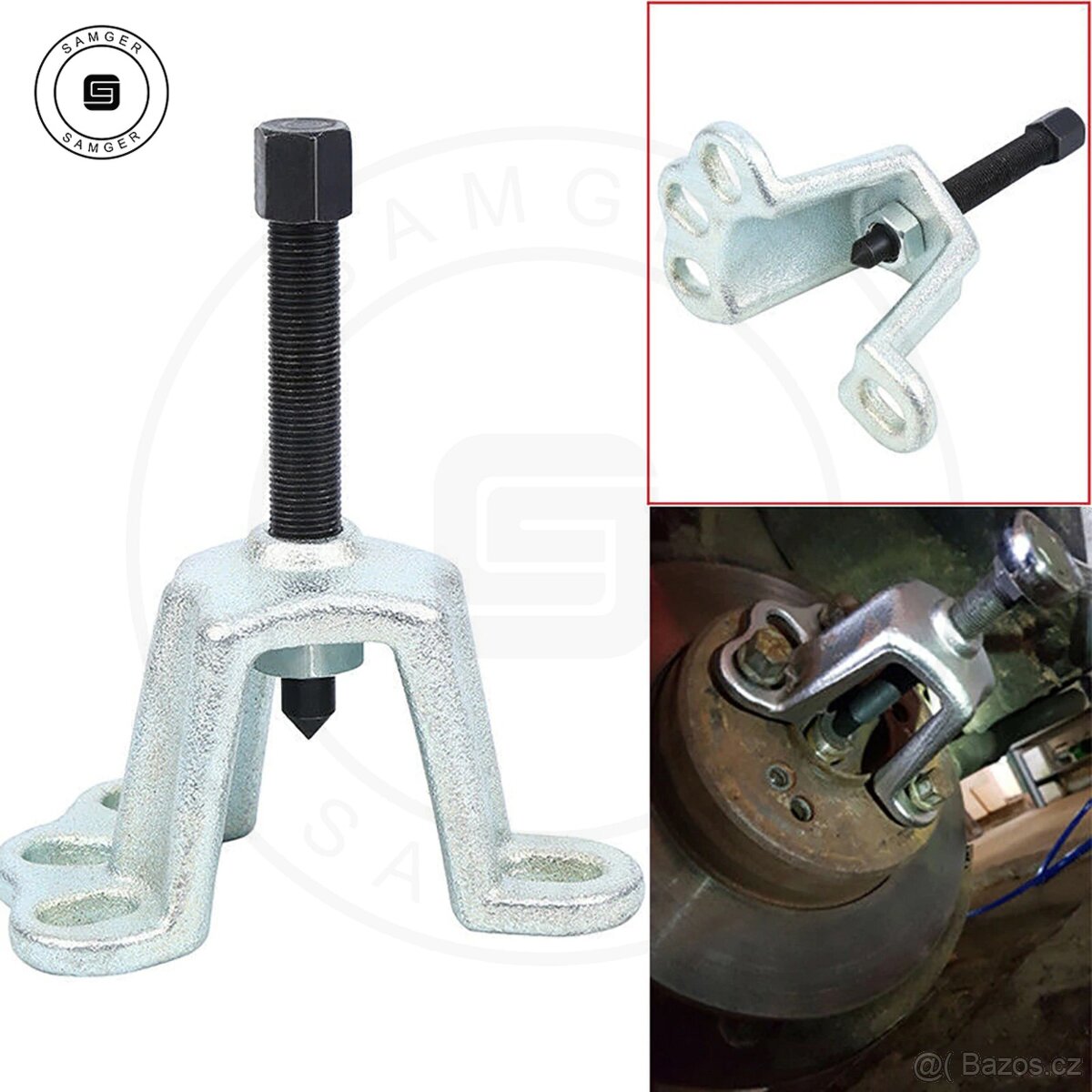 Srážecí stahovák-ložisek,nábojů,bubnů+příslušenství,nový. - 12