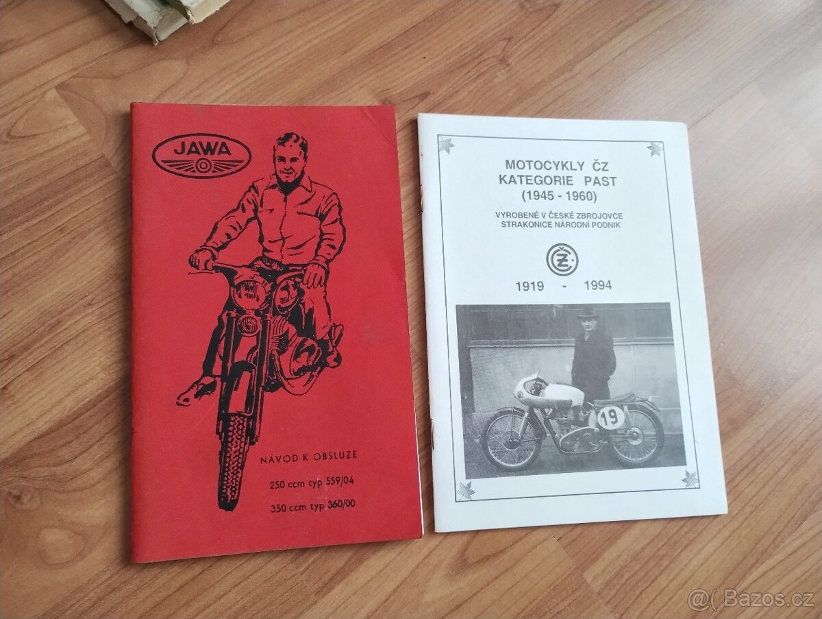 Brožury na jawa ČZ Dněpr M72, MB 750 a ŠKODA atd - 12